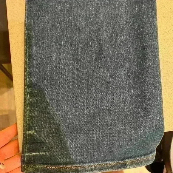 Express flare high waisted jeans distressed - Picture 15 of 15